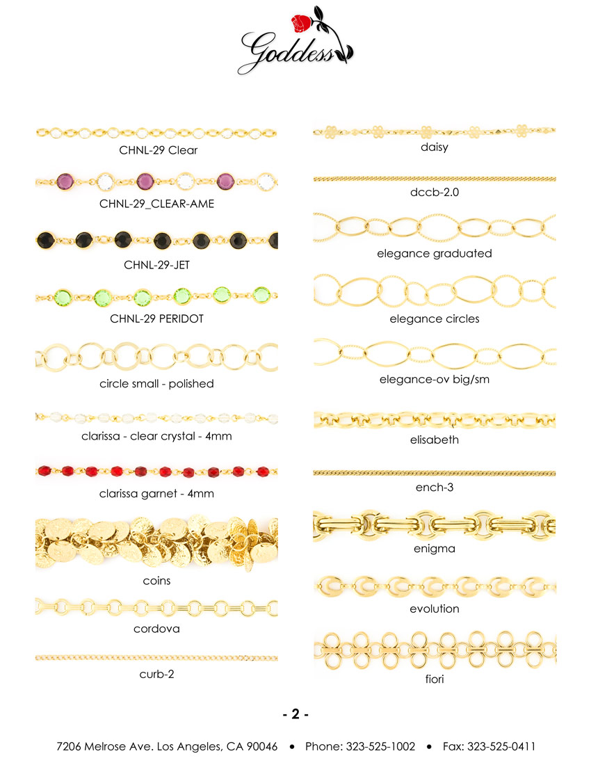 Gold Overlay Chains - Page 2