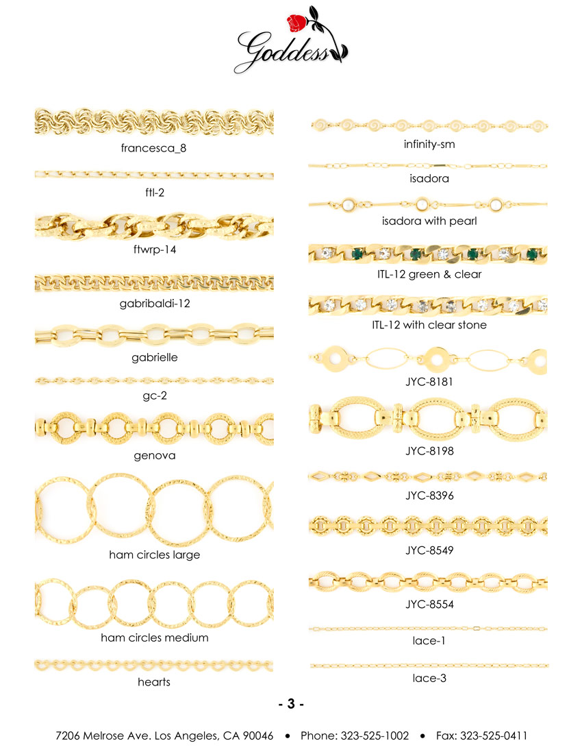 Gold Overlay Chains - Page 3