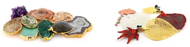 Stones and Leaves - Jewelry